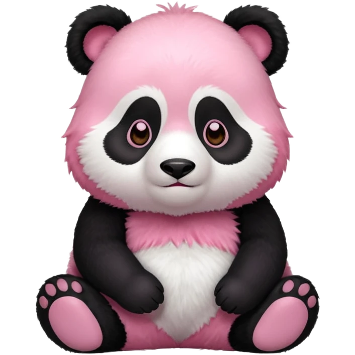Pembe panda emoji