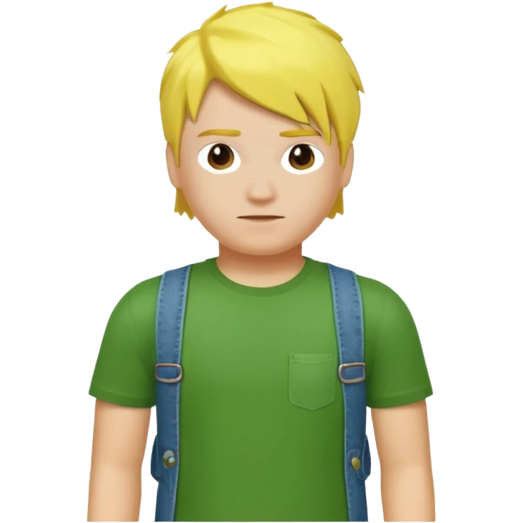 A Roblox noob  emoji