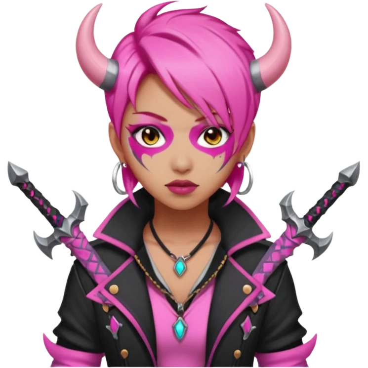 Zoey of KPOP Demon Hunters emoji