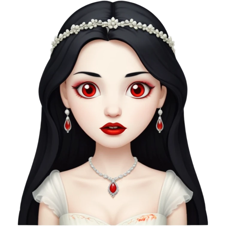 Vampire bride, tradition of vampire, Hungy. emoji