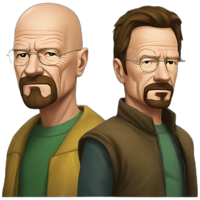 Walter white ans jesse emoji