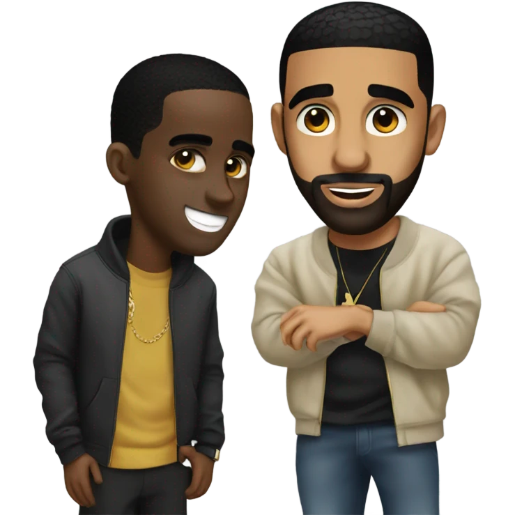 Diddy and drake emoji