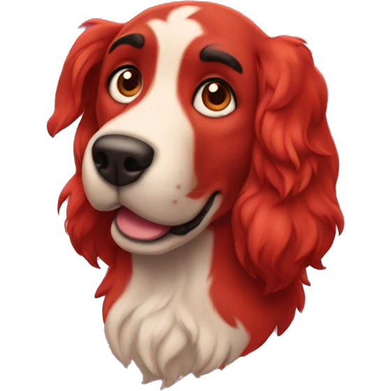 CLIFFORD RED DOG emoji