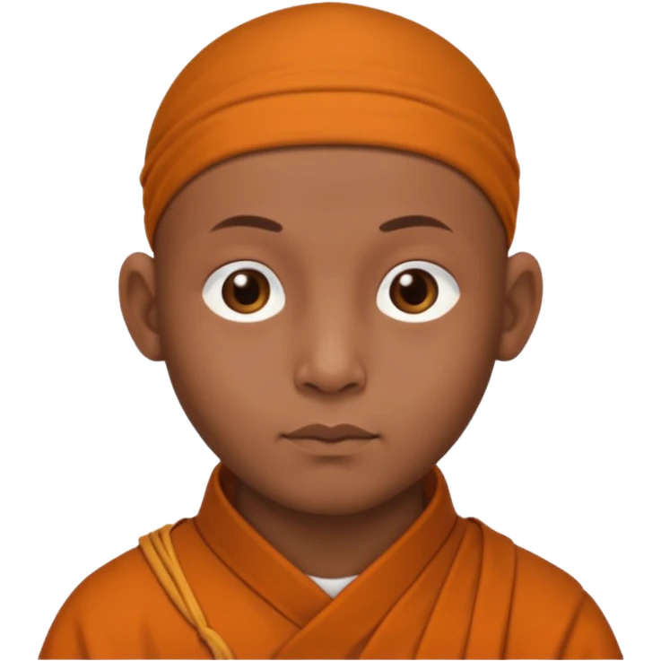 A monk emoji