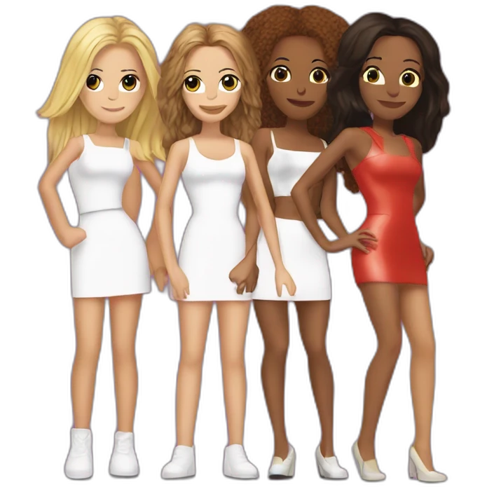Spice Girls groupe  emoji