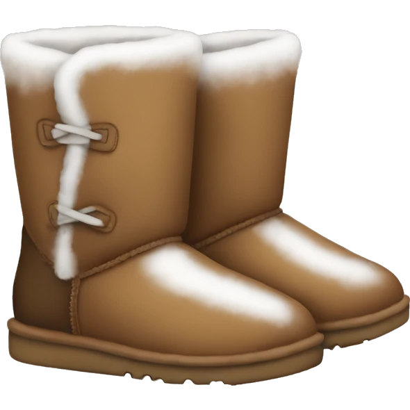 Winter uggs aesthetics emoji