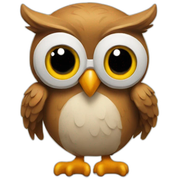 Owl thumbs up emoji