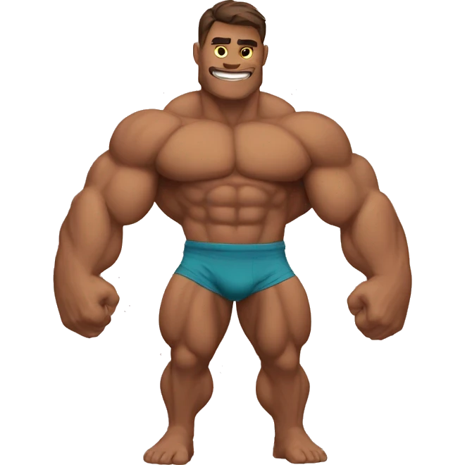 peepo strong-muscle emoji