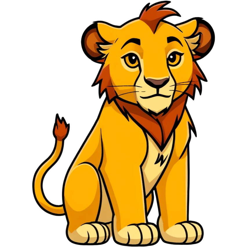 Lion king emoji
