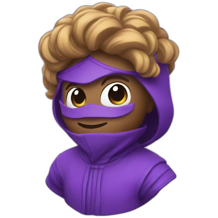 Purple magic emoji