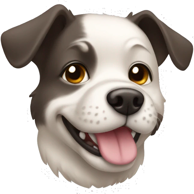 Cute dog  emoji