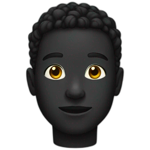 black phanter emoji