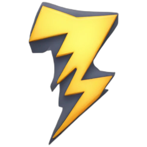 lightning emoji