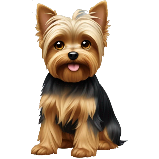 Yorkshire terrier emoji