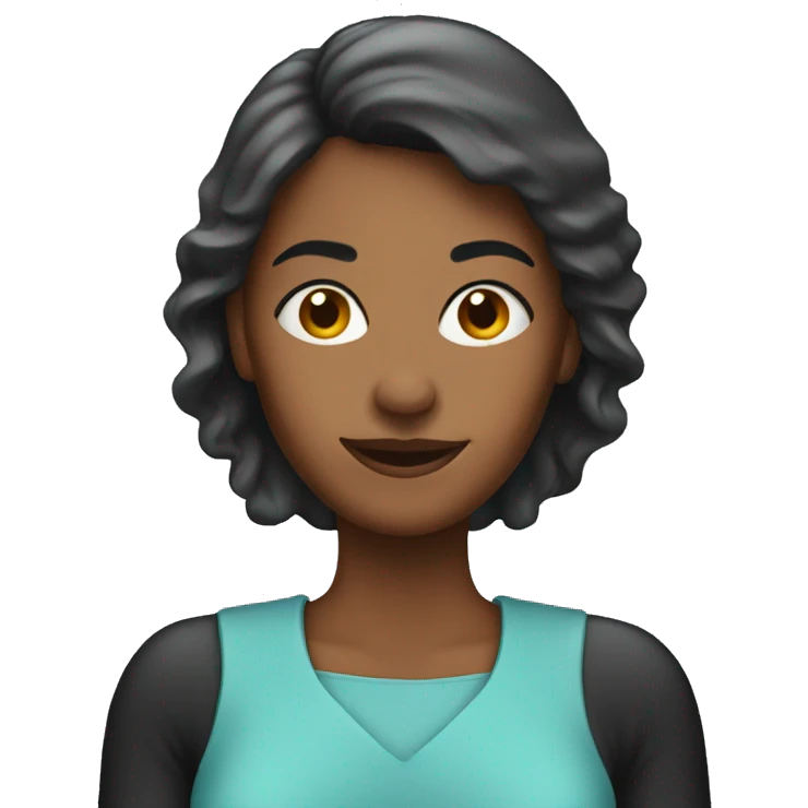 Woman with a credit card emoji