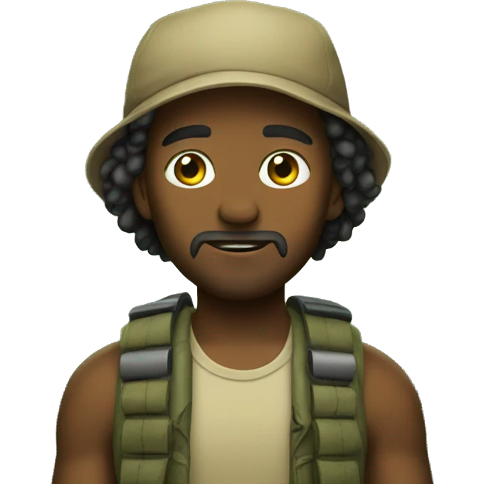 wide jungle emoji