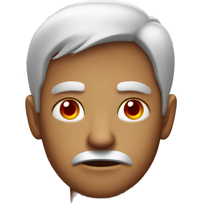 Red eyes tired emoji  emoji