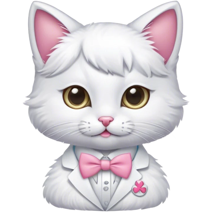 Kitten nurse emoji