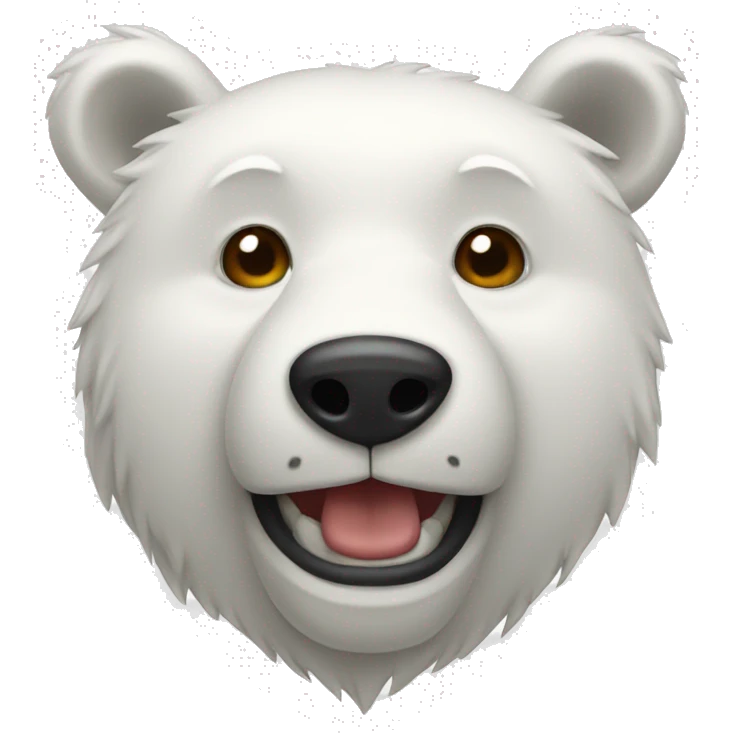 white bear emoji