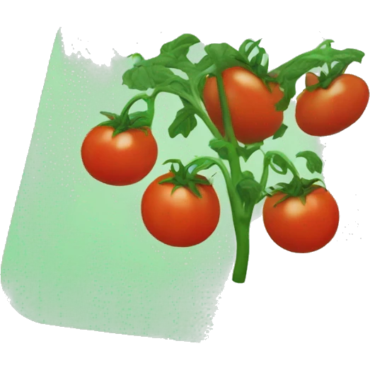 tomato on a coaster emoji