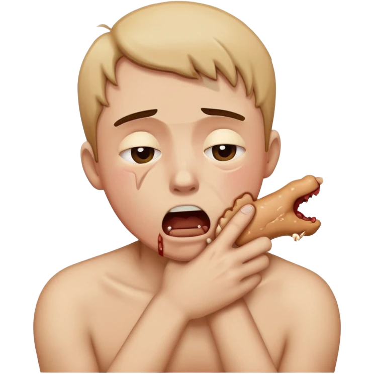 Choking yourself out emoji