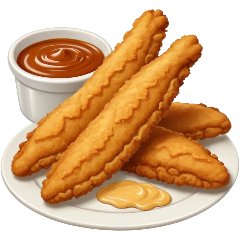 Chicken Tenders, Texas Toast, & Sauce emoji