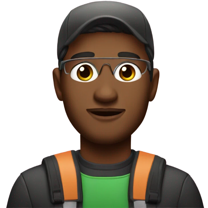 Uber eats driver emoji