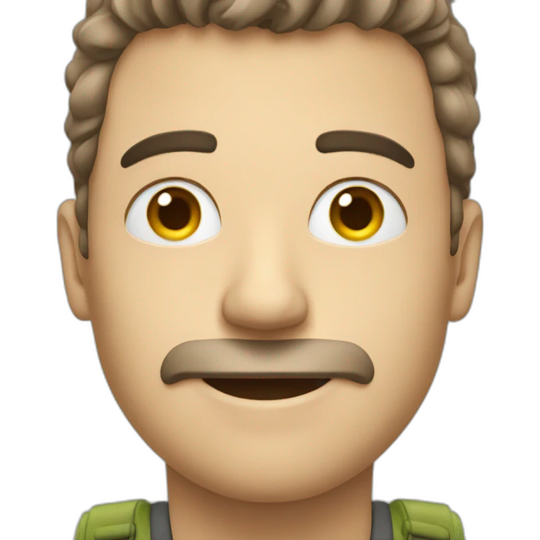 Ben sur avion emoji