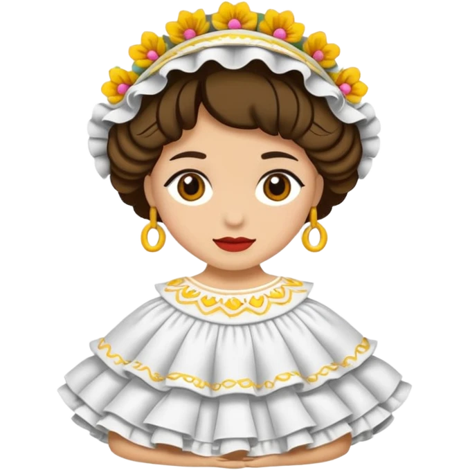 Pollera emoji