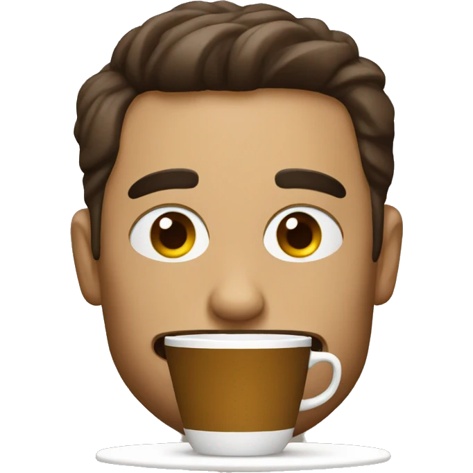 ai drinking coffee emoji