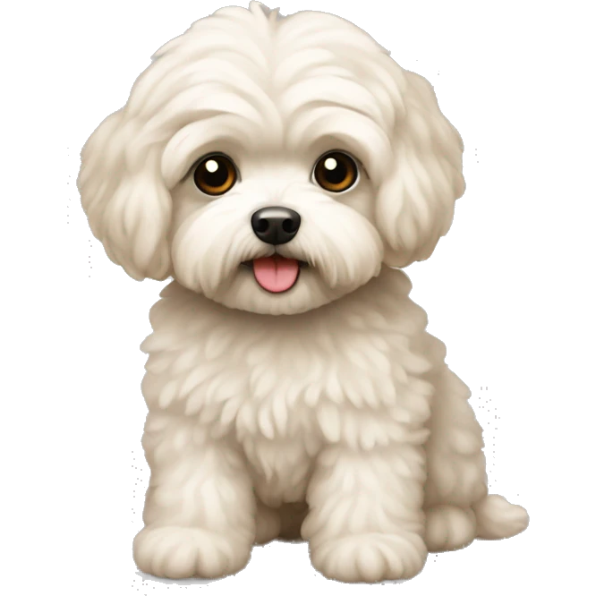 Maltipoo emoji