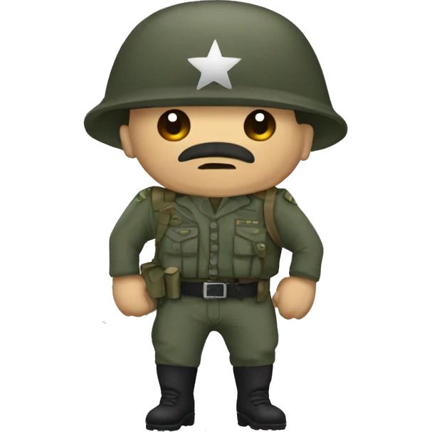 soldado enterrado emoji