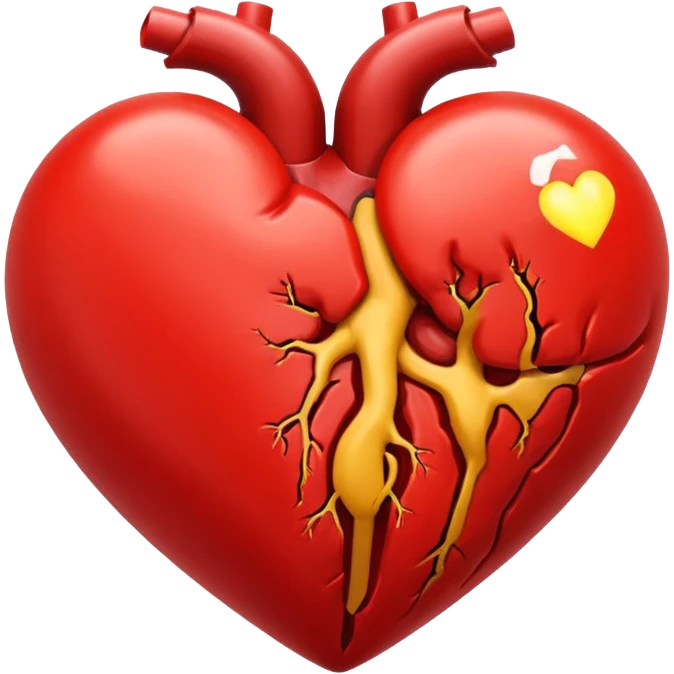 Toxic red Heart
 emoji