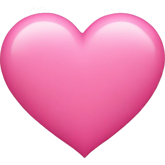Pink heart emoji