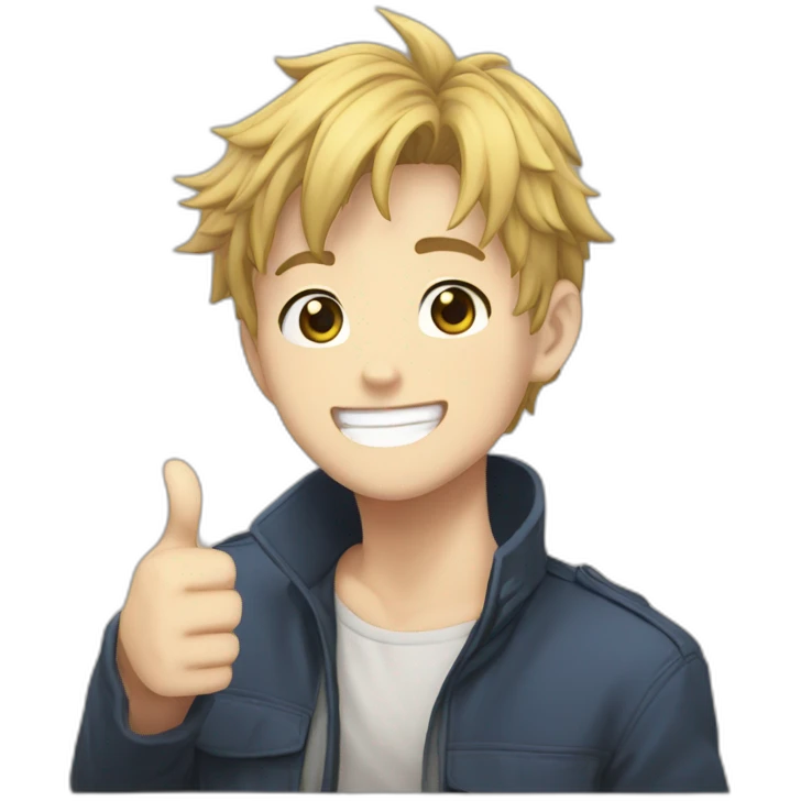 jjk anime thumbs up emoji