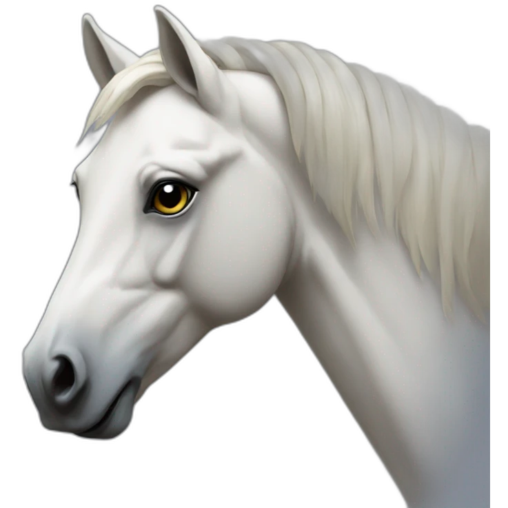 Un cheval emoji