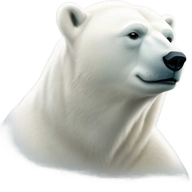Polar bear emoji