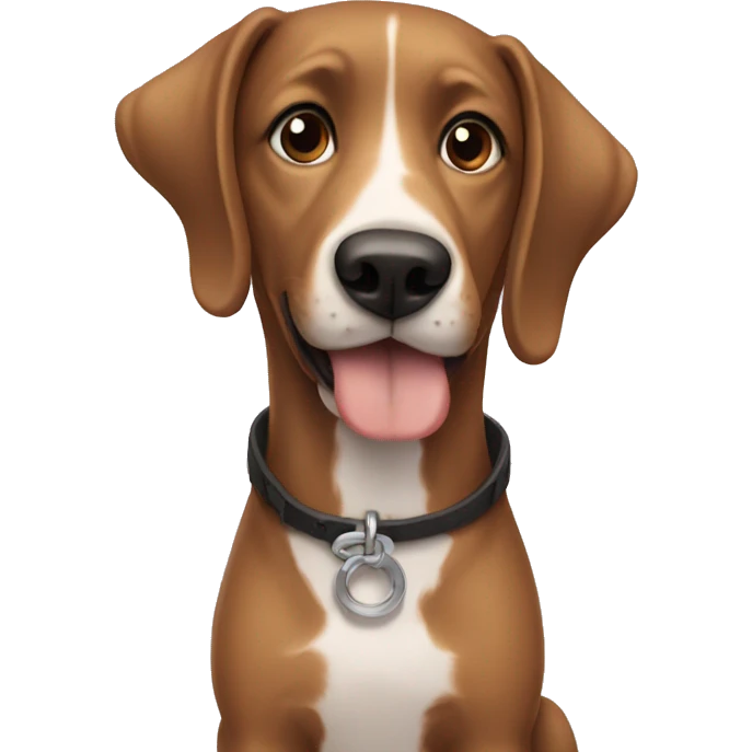friends with dog emoji