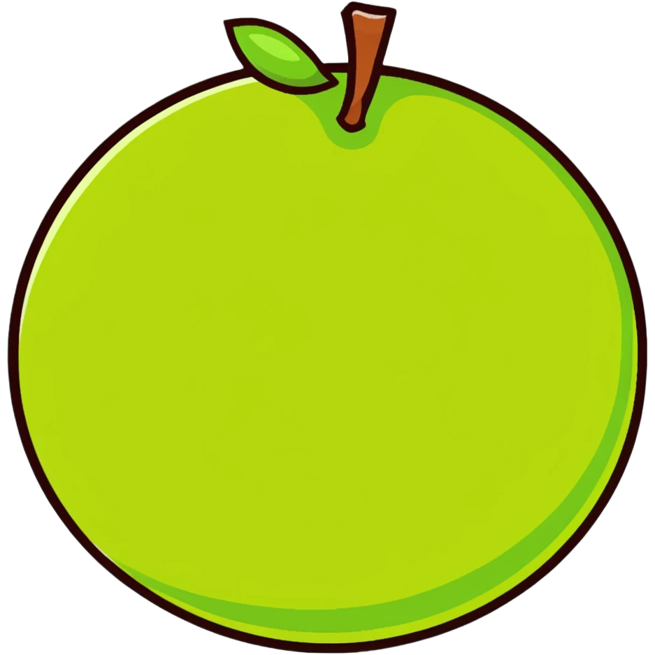 lime fruit emoji