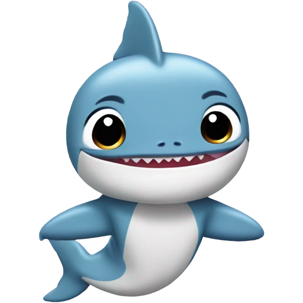 baby shark in a dolphin pyjamas  emoji
