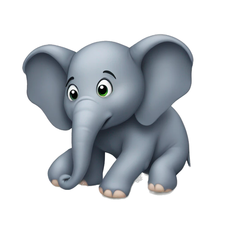 The elephant in the bedroom emoji