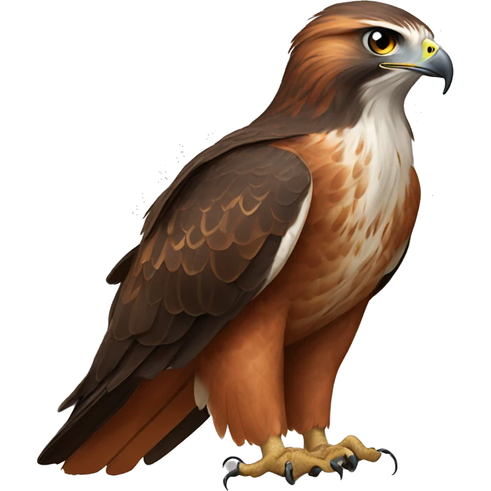 Red tailed hawk  emoji