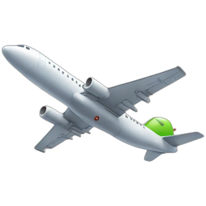 boom building airplane emoji
