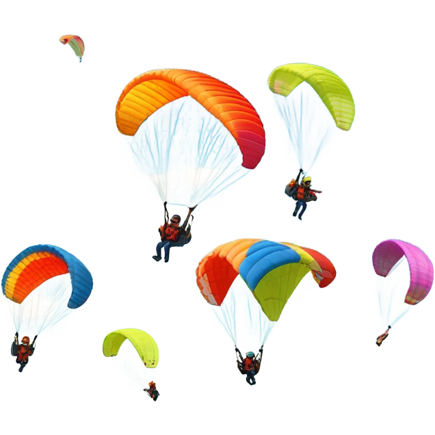 Paragliding emoji