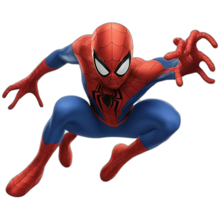 spider man shoot emoji