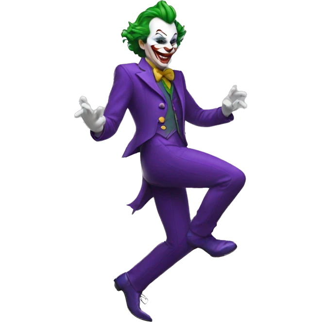 Joker and dance emoji