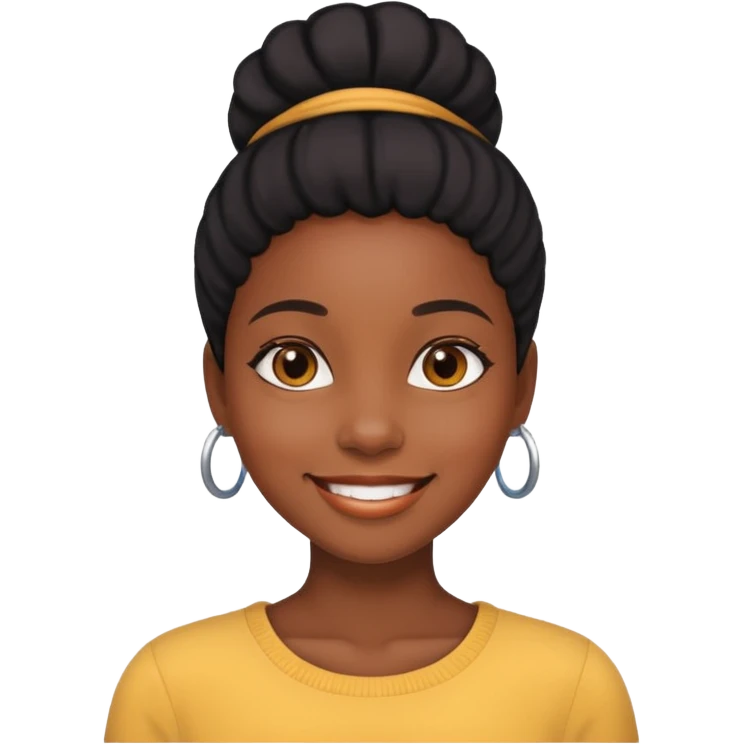 black girl  emoji