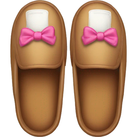 preppy slippers emoji