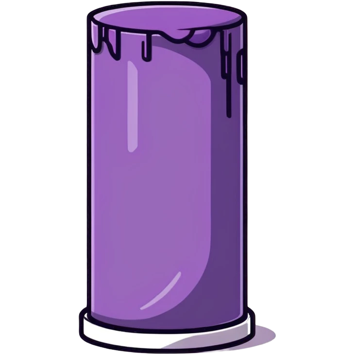 Purple stone marble pedestal emoji