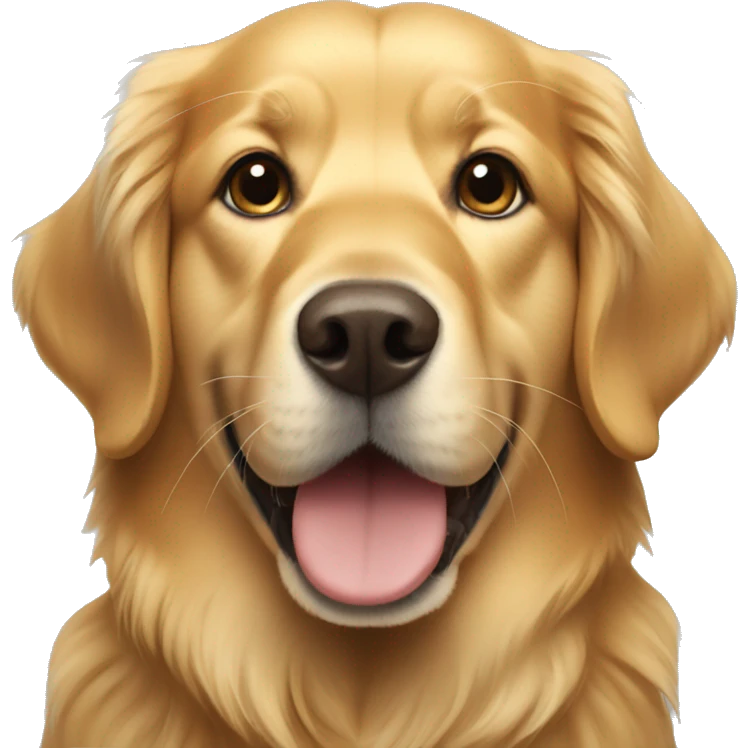 Golden retriever  emoji